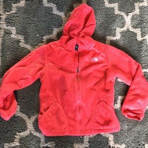 North face soft fleece jacket